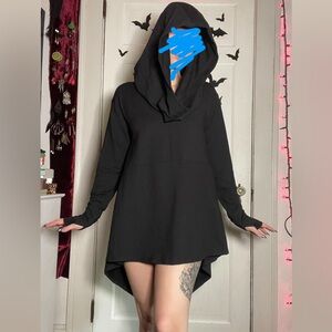 Marcella Hooded Shirt Dress